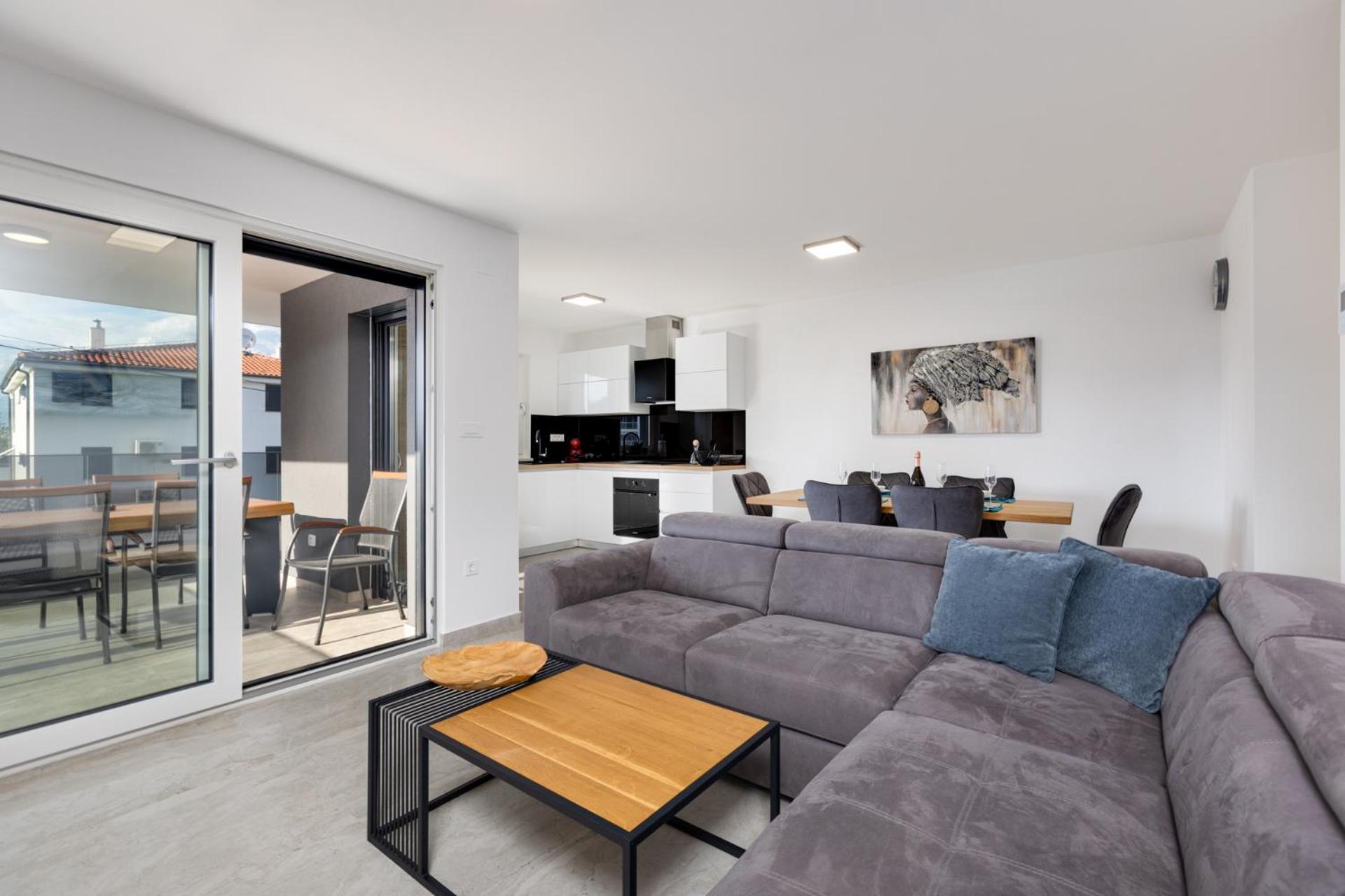 Apartma Skubic Murvica Vantacici Esterno foto